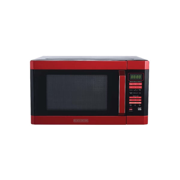 Microwave Oven – .6 cu ft 1100W Microwave Oven – Red