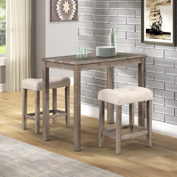 Dining Set – Culinvaro 3-Piece Counter Height Dining Set