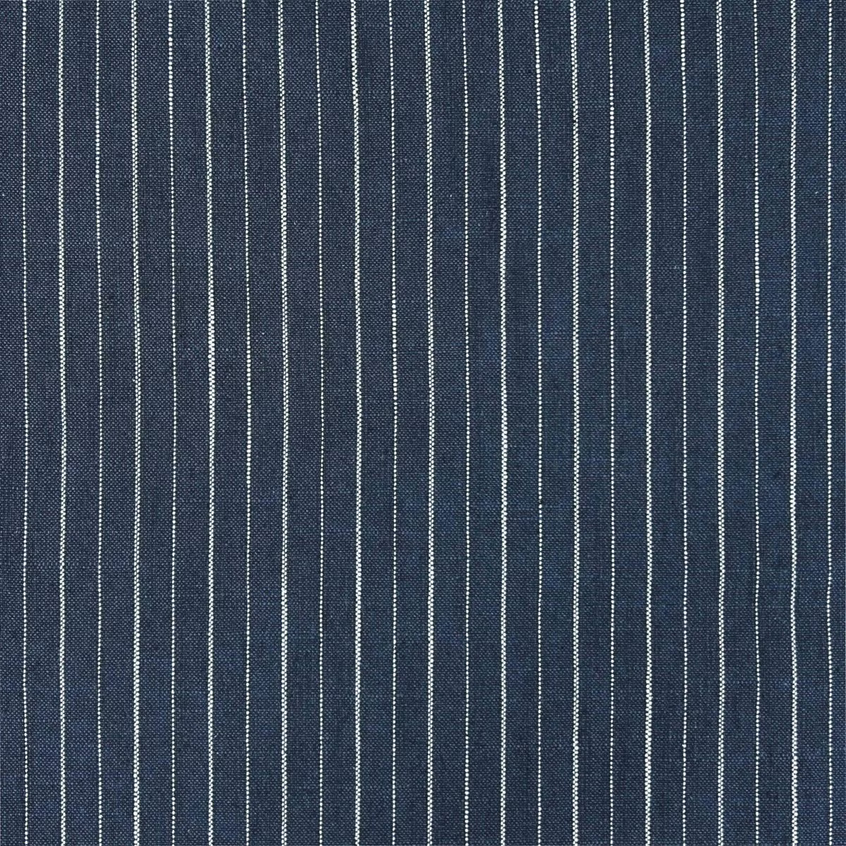 Lucy Traditional Sloped Arm Slipcover Dining Chair in Pinstripe