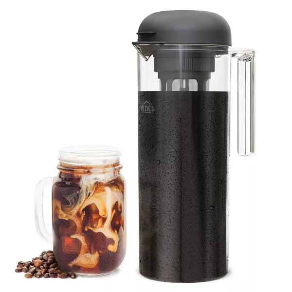Cold Brew Coffee Maker – 1.2L 360 Cold Brew Coffee Maker – Black