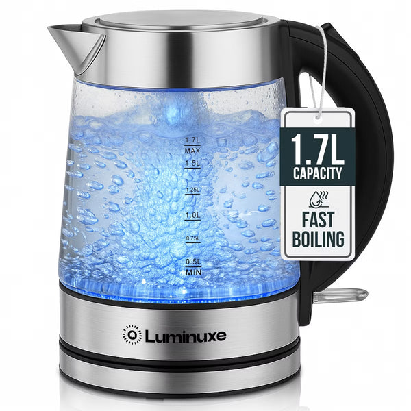 Speed-Boil Glass Electric Water Boiler & Warmer Tea Heater