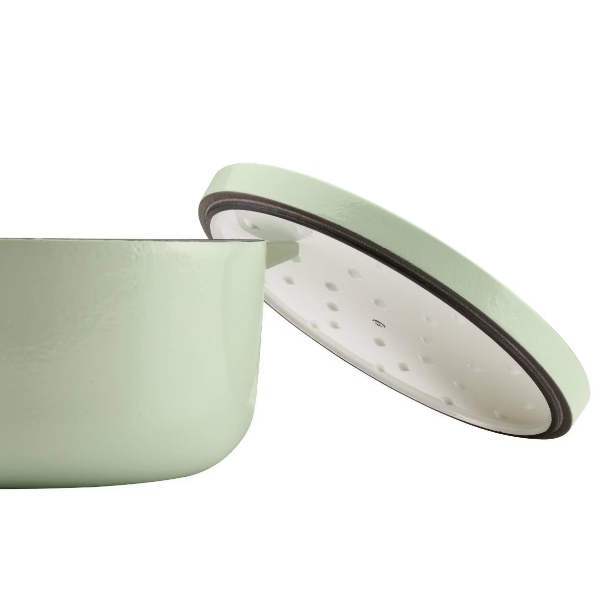 Dutch Oven – 6qt Enameled Cast Iron Induction Dutch Oven Pistachio: – Green