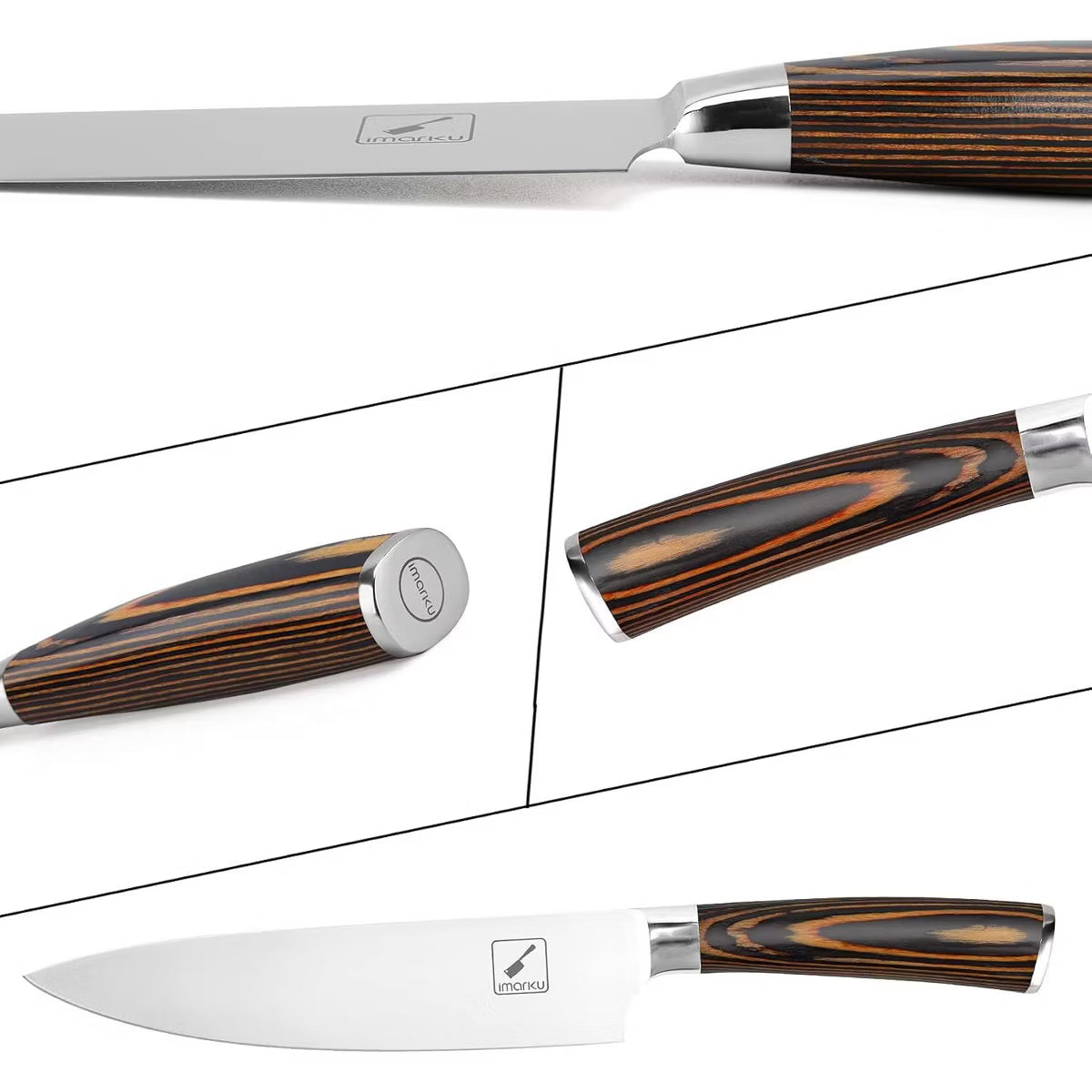 8 Inch Chef's Knives Japanese SUS440A Stainless Steel