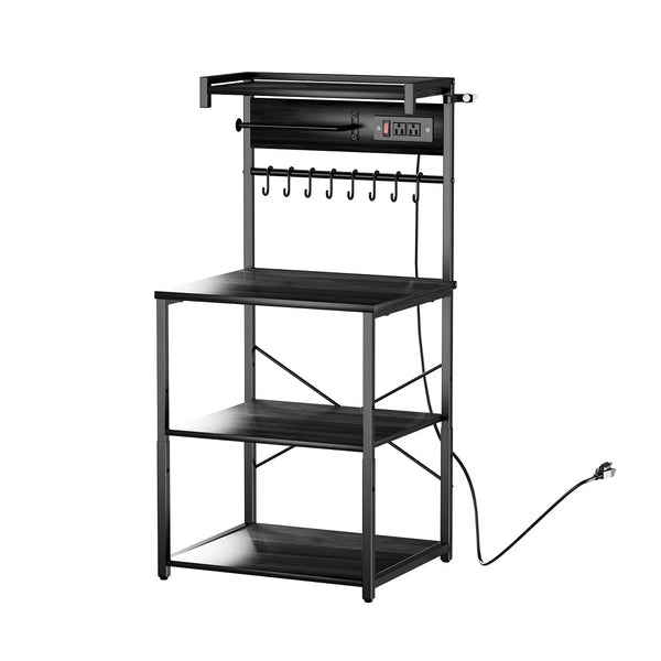 Baker's Rack – Culinvaro 4.6ft Power Cable Bakers Rack with Power Outlet