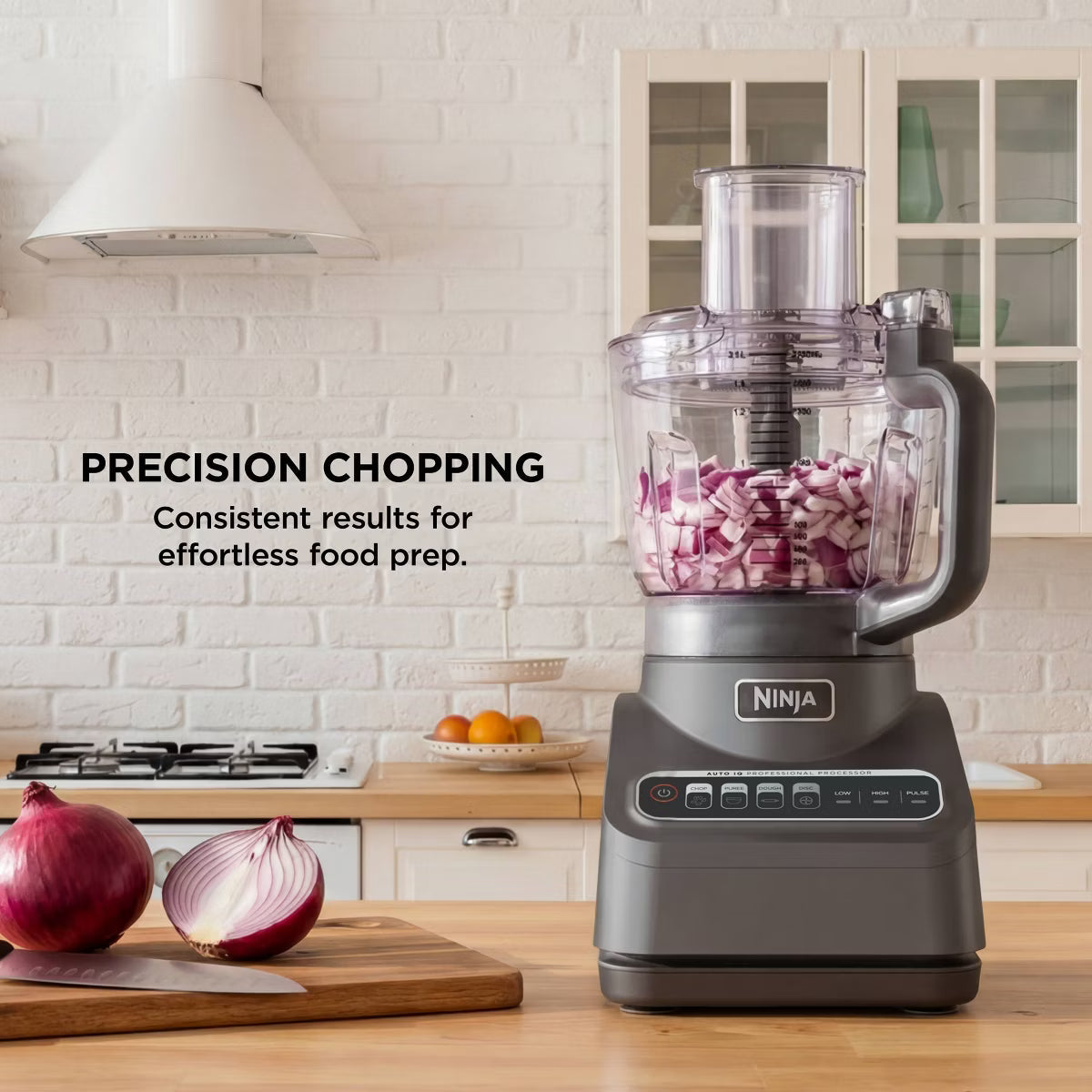 Food Processor – Professional 850W 9-Cup Food Processor – Silver