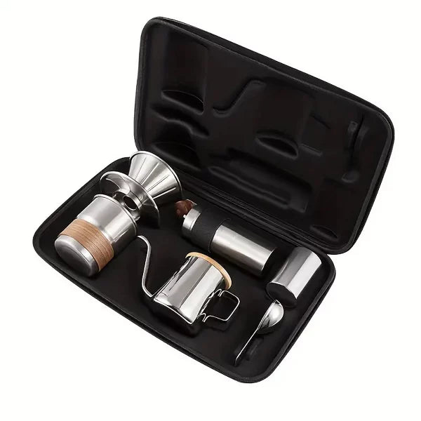 Pour Over Coffee Maker – The Complete Pour-Over Coffee Set – Black