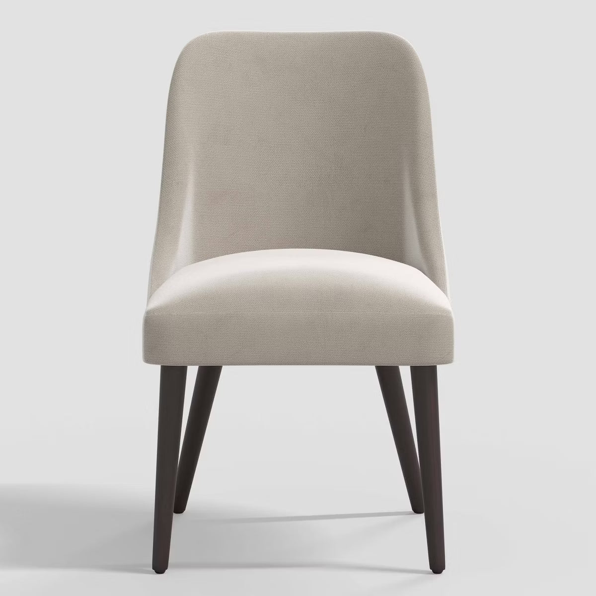 Dining Chair – Culinvaro Geller Modern Dining Chair in Classic Velvet Light Grey