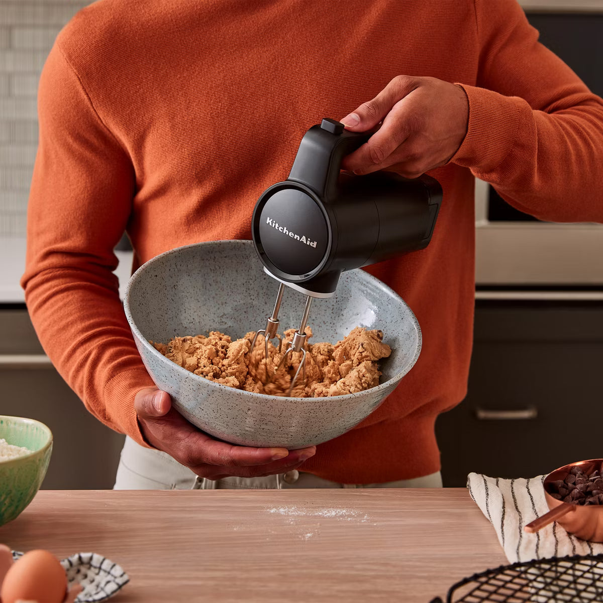 Hand Mixer – Cordless Hand Mixer battery sold separately KHMR700: 7 Speeds – Stainless Steel