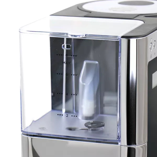 Drip Coffee Maker – Glass 8 Cup Coffeemaker – Silver And Black