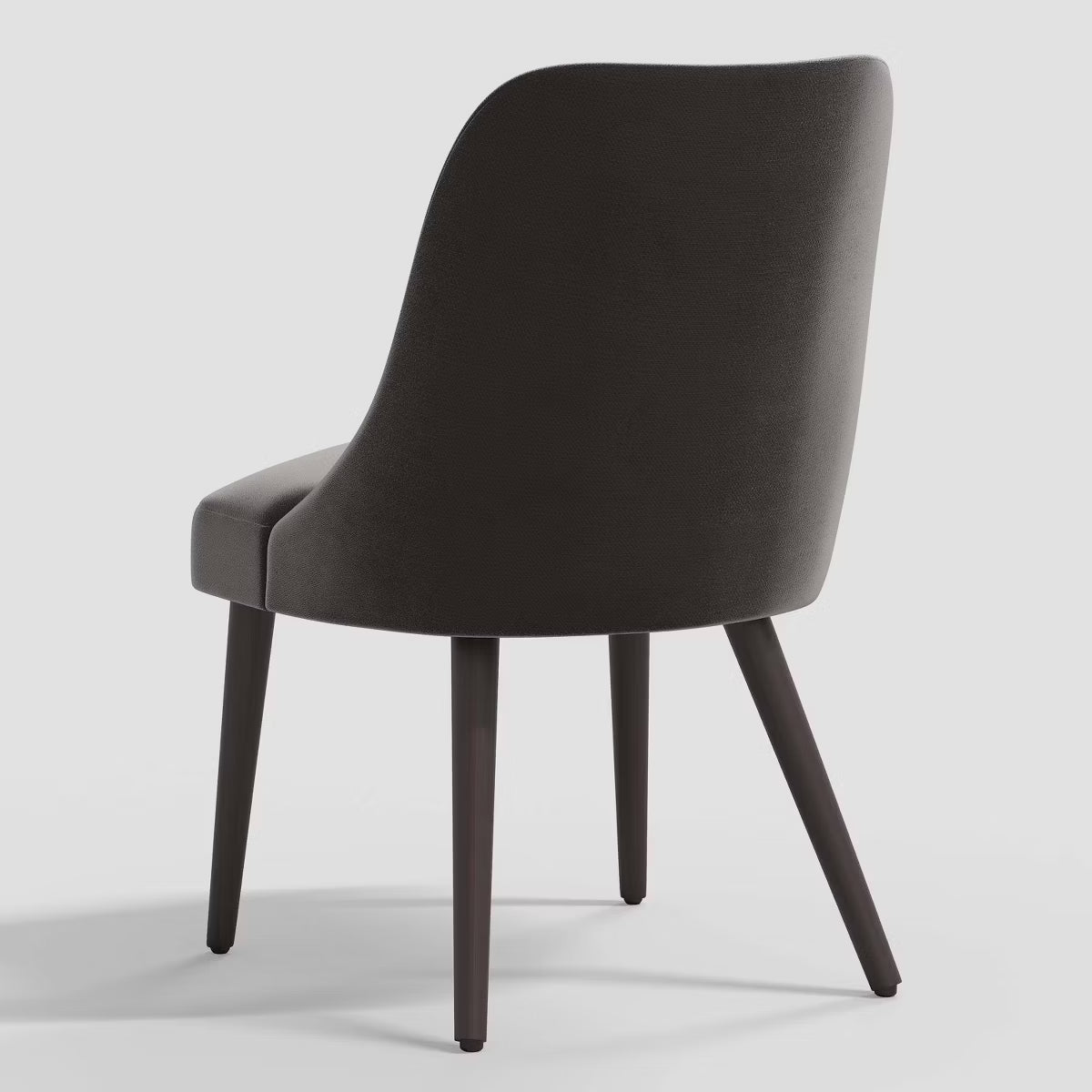 Dining Chair – Culinvaro Geller Modern Dining Chair in Classic Velvet Light Grey