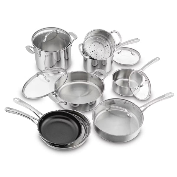 Cookware Set – 13pc Classic Cookware Set – Silver