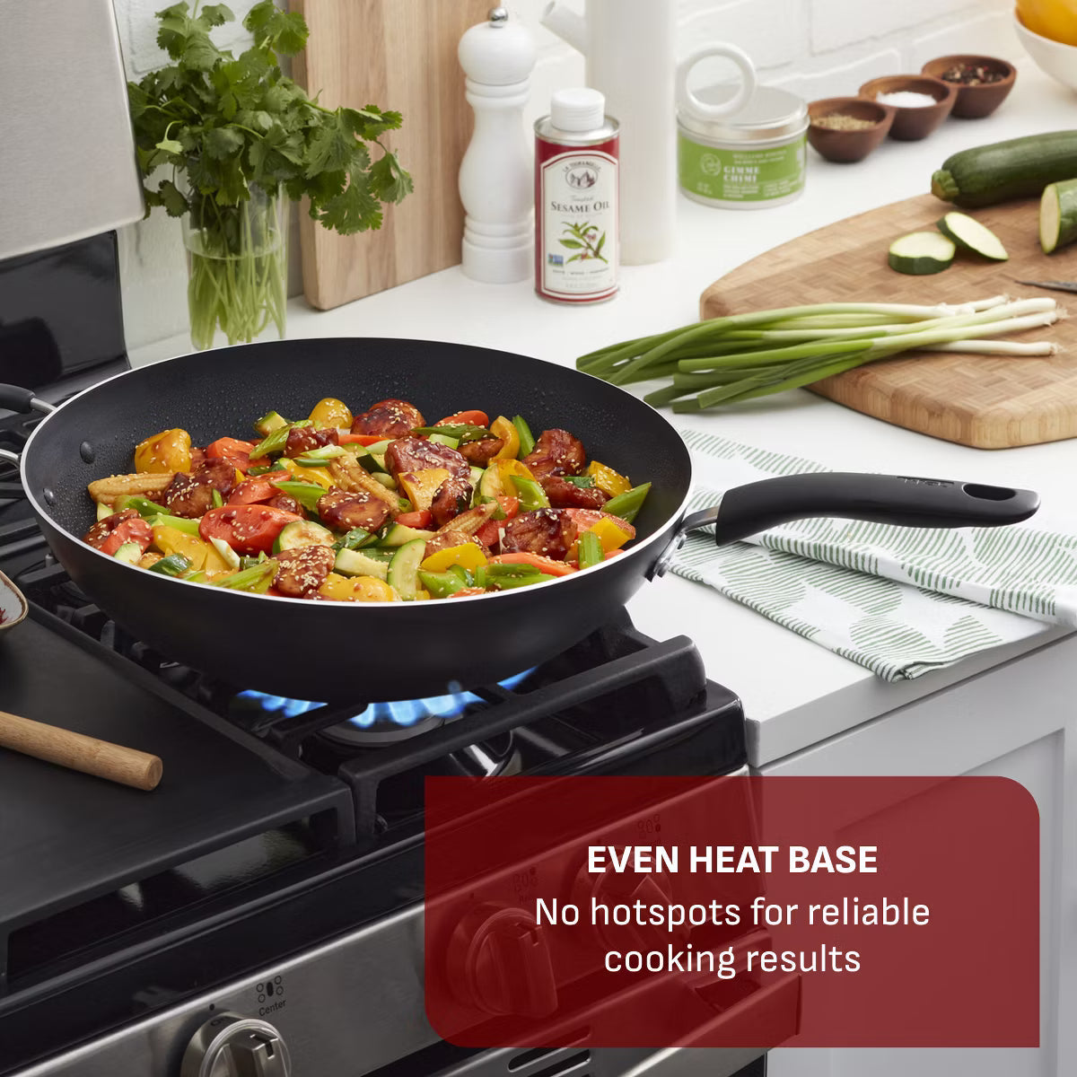 Wok – Simply Cook Nonstick Cookware – Black