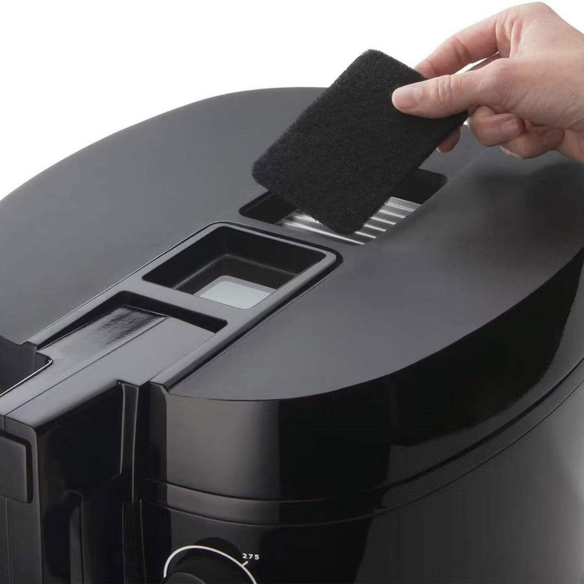 Deep Fryer – Electric Deep Fryer, Cool Touch Compact Fryer, Easy Clean – Black