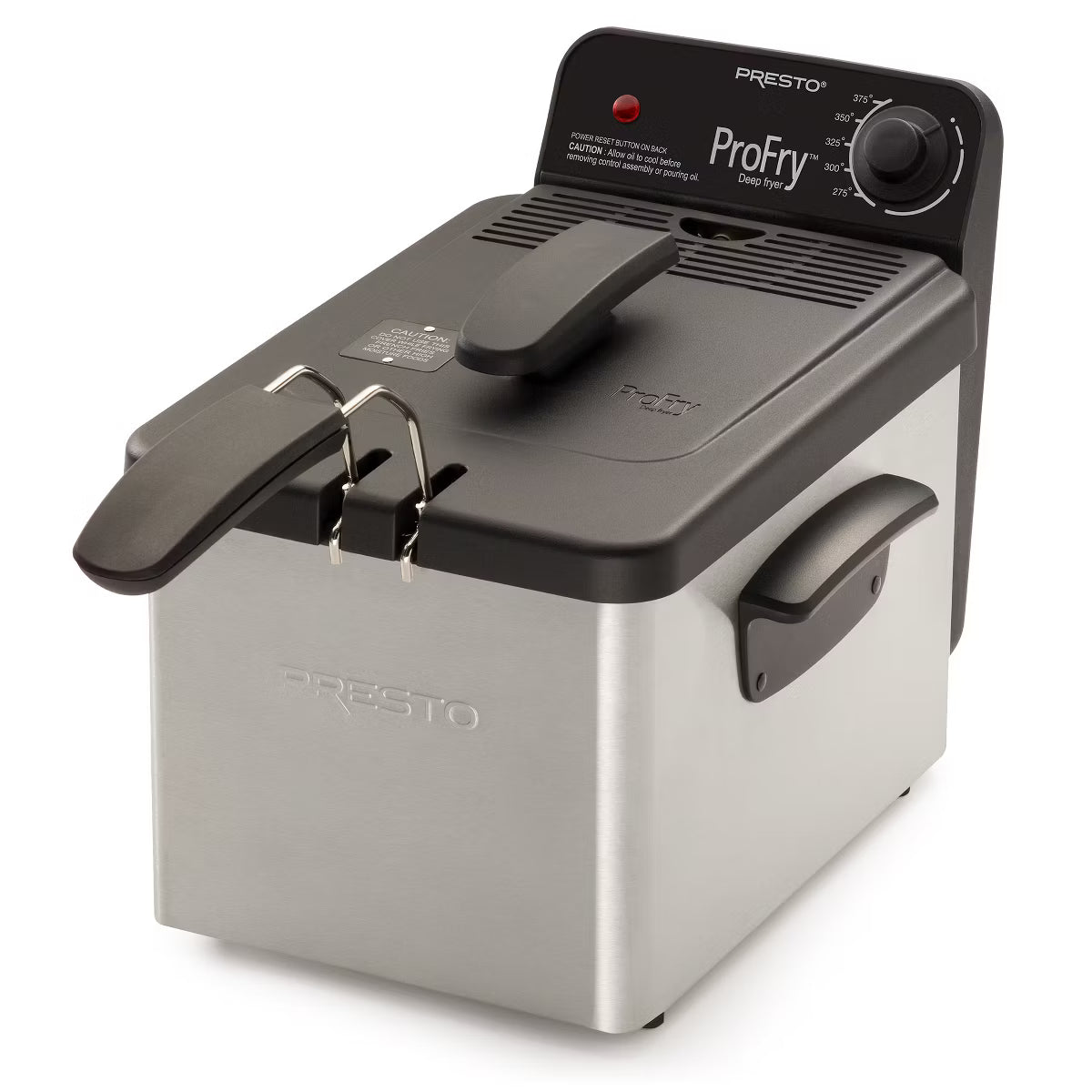 Deep Fryer – ProFry 8-Cup Deep Fryer with 1800-Watt – Silver