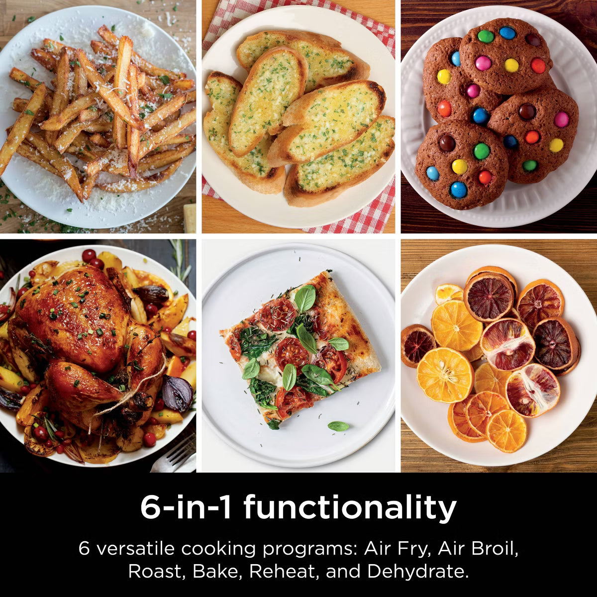 Air Fryer – DoubleStack XL 10qt, 6-in-1, 2-Basket Air Fryer – Gray