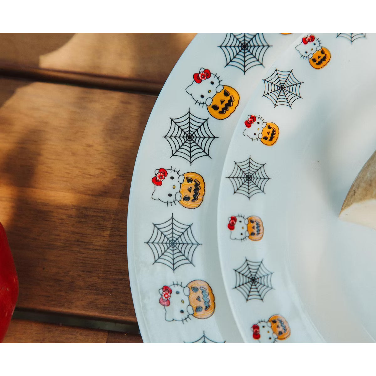 Dinner Plate – Culinvaro Pumpkin Boo 8-Inch Ceramic Dinner Plate