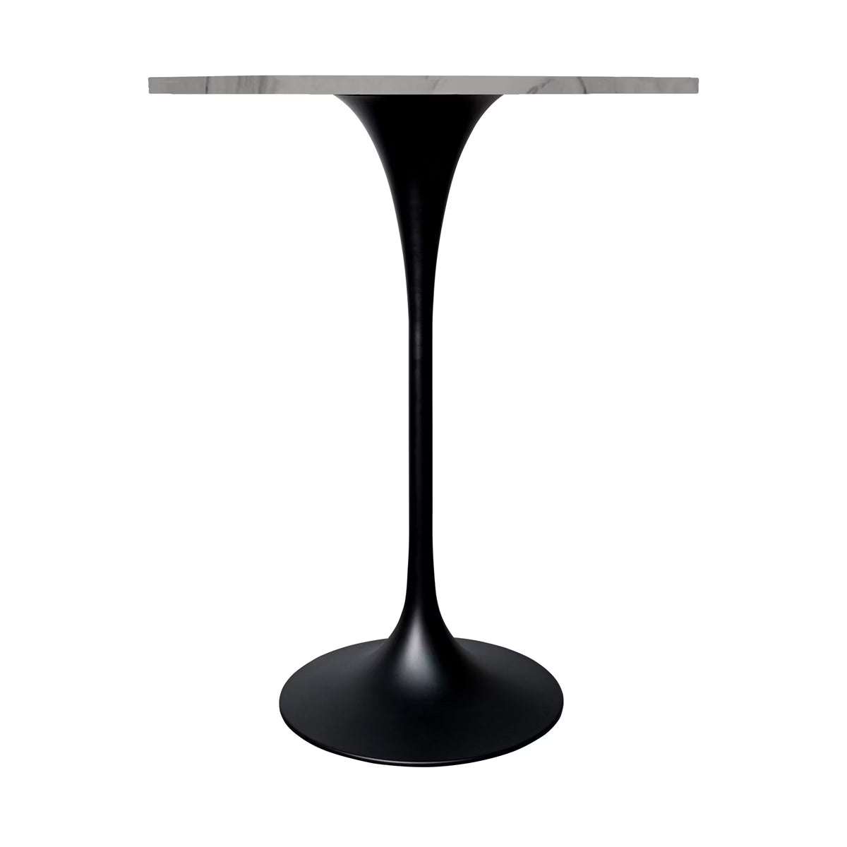 Verve 27" Round Bar Height Dining Table, Sintered Stone Top,