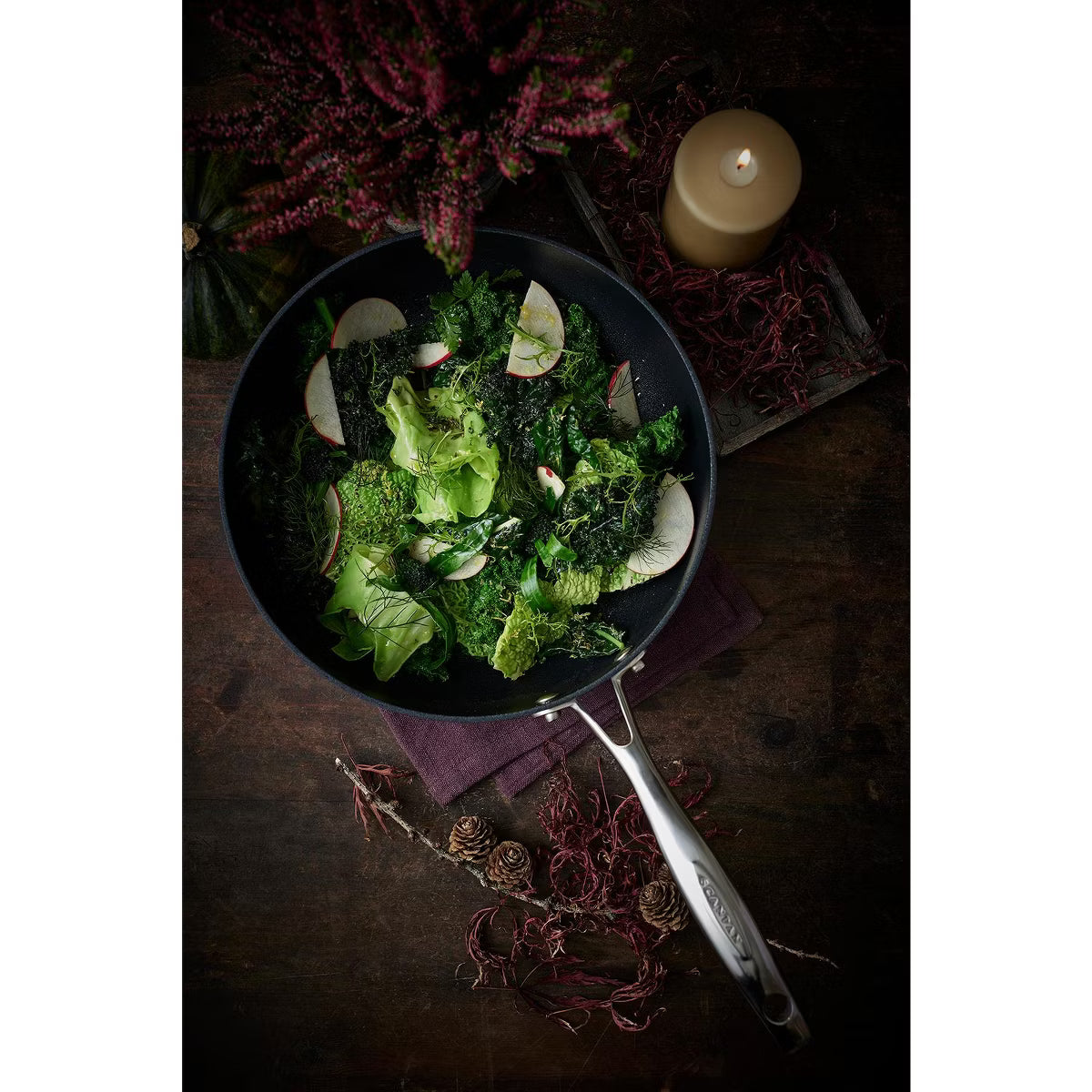 Saucepan – Haptiq Nonstick 2.75 Qt. – Stainless Steel