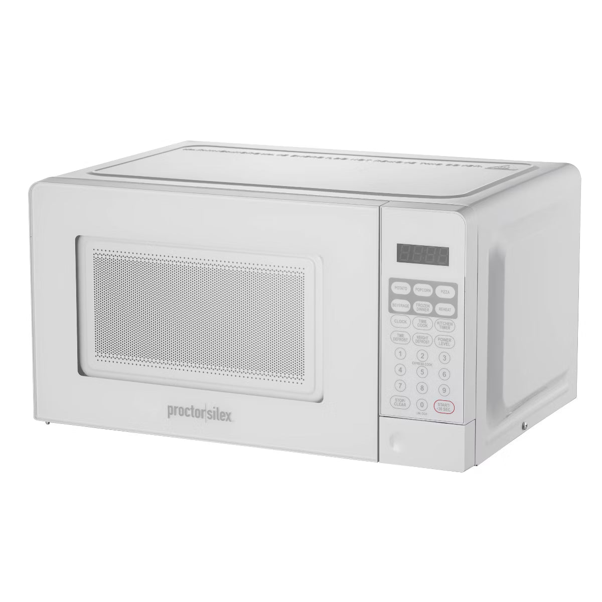 Microwave Oven – 700W 0.6cu ft Countertop Microwave Oven – White