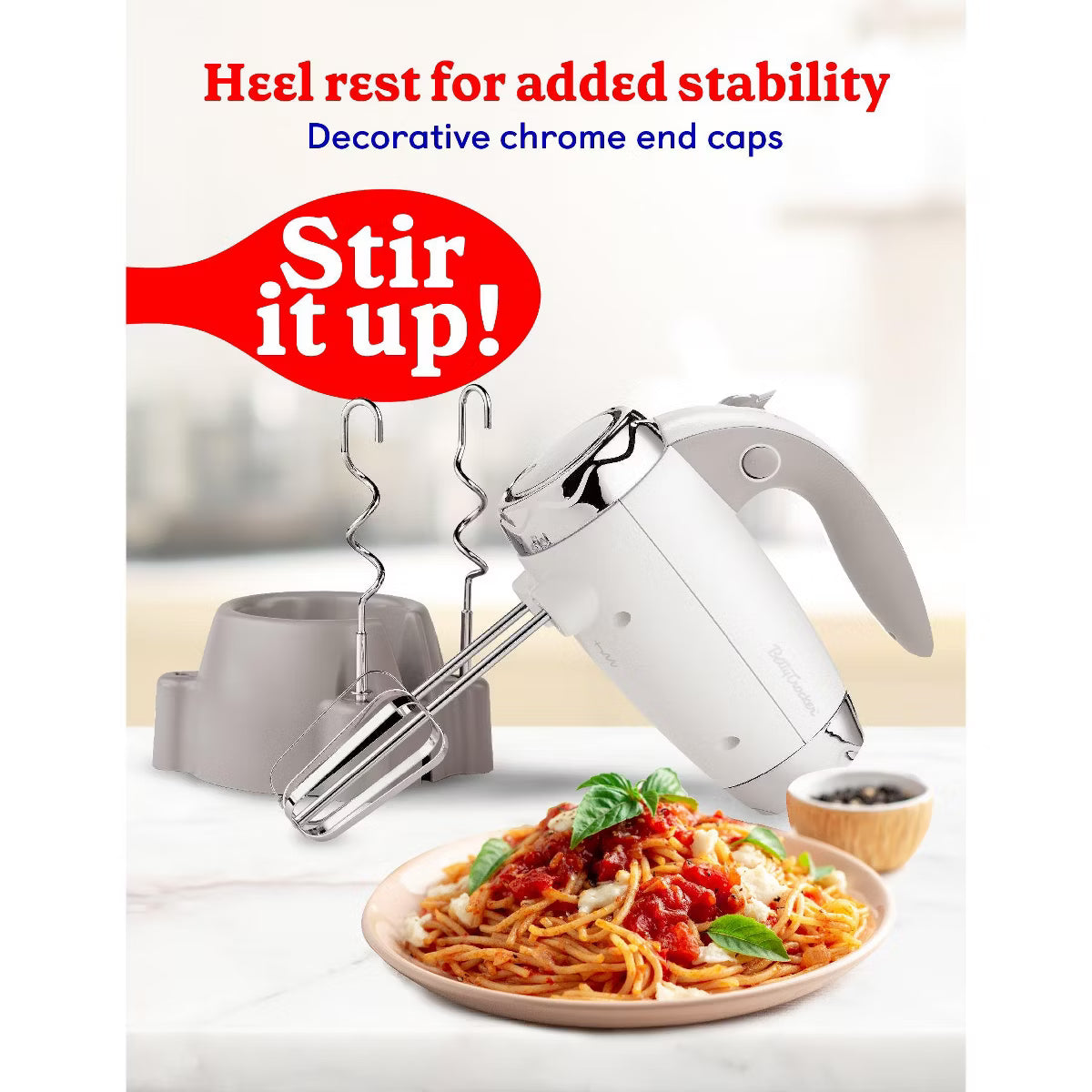 Hand Mixer – Hand Mixer 7 Speed – White