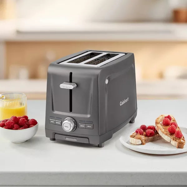 Toaster – 2 Slice XL Slot Toaster – Gray