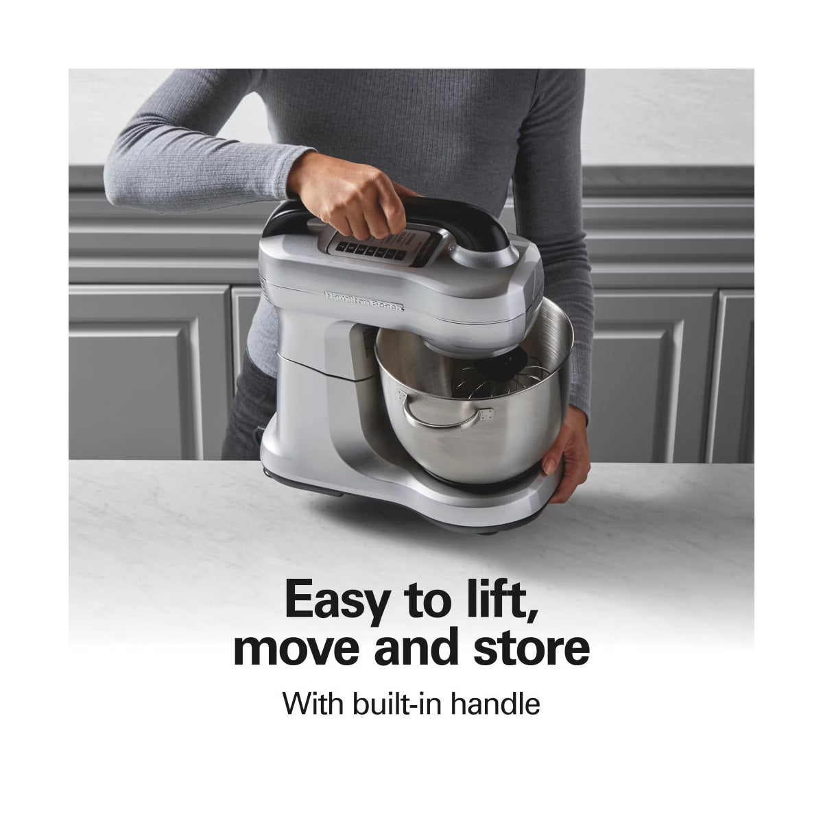 Stand Mixer – 7 Speed Stand Mixer - - 63392: 300W – Silver