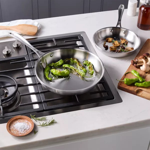 Frying Pan – Spirit 3-ply 2-pc Fry Pan Set – Silver