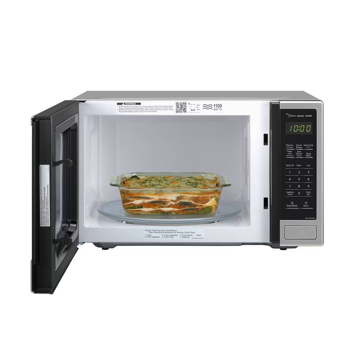Microwave Oven – 1.3 Countertop Microwave Oven – Silver
