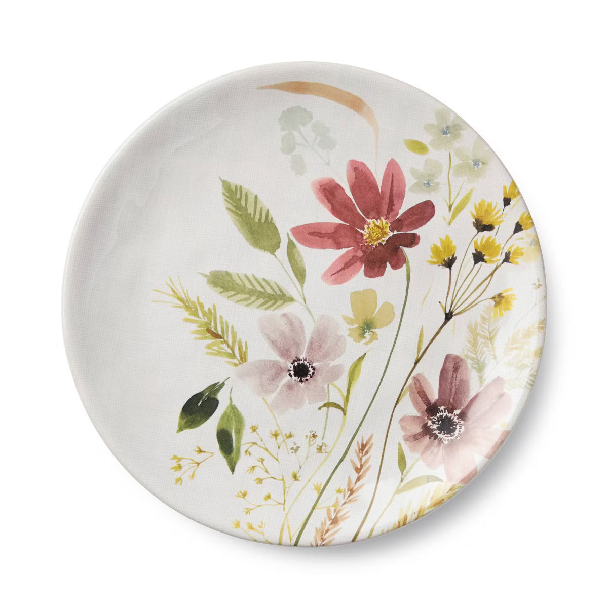 Salad Plate – Culinvaro Wildflowers Set of 4 Assorted Salad Plates