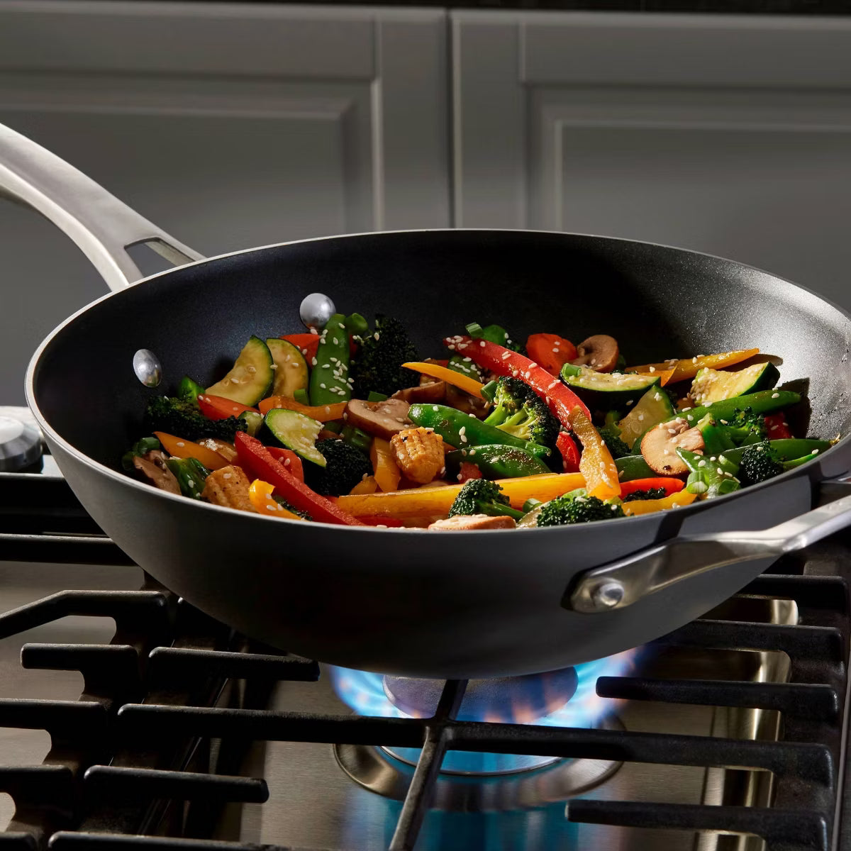 Wok – Premier with MineralShield Nonstick – Black
