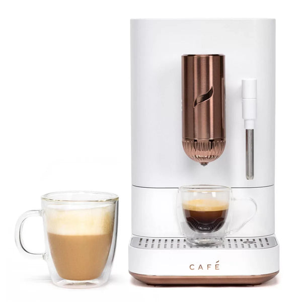 Espresso Machine – Automatic Espresso Machine + Frother Matte – Matte White