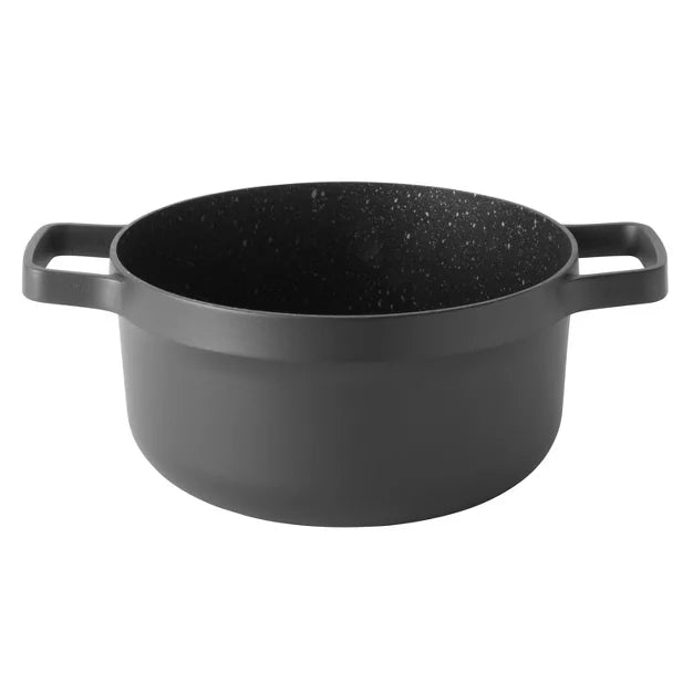Cookware Set – 5Pc Cast Aluminum Non-stick Starter Cookware Set – Black