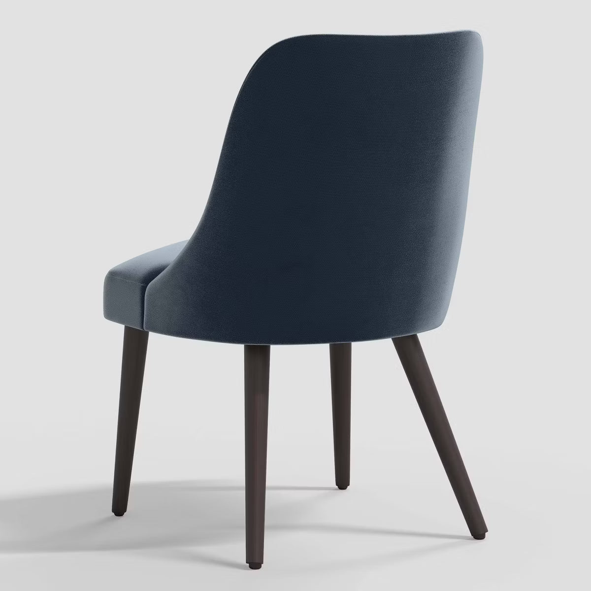 Dining Chair – Culinvaro Geller Modern Dining Chair in Classic Velvet Light Grey