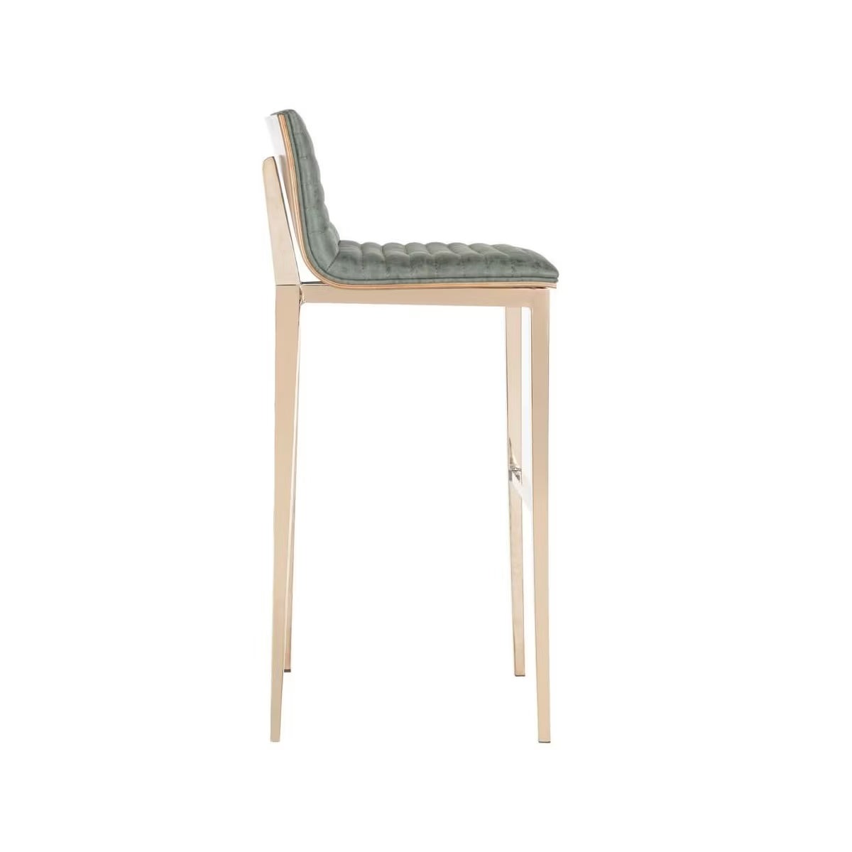 Mckay Bar Stool - FOX3016 - Ash Green/Copper