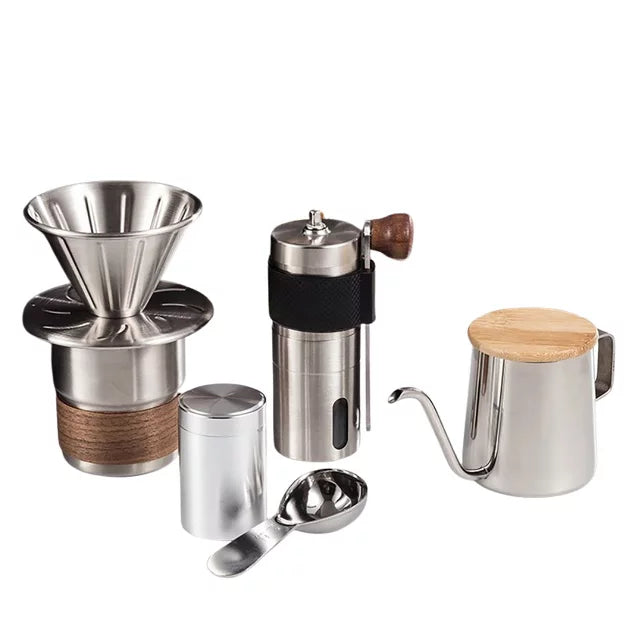 Pour Over Coffee Maker – The Complete Pour-Over Coffee Set – Black