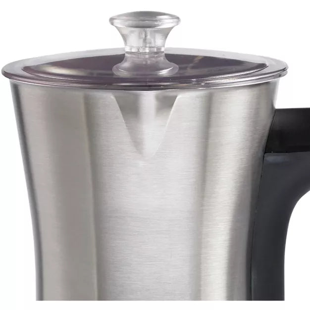 Espresso Pot – 4-Cup Turkish Coffee Maker in Multicolored – Black/Silver