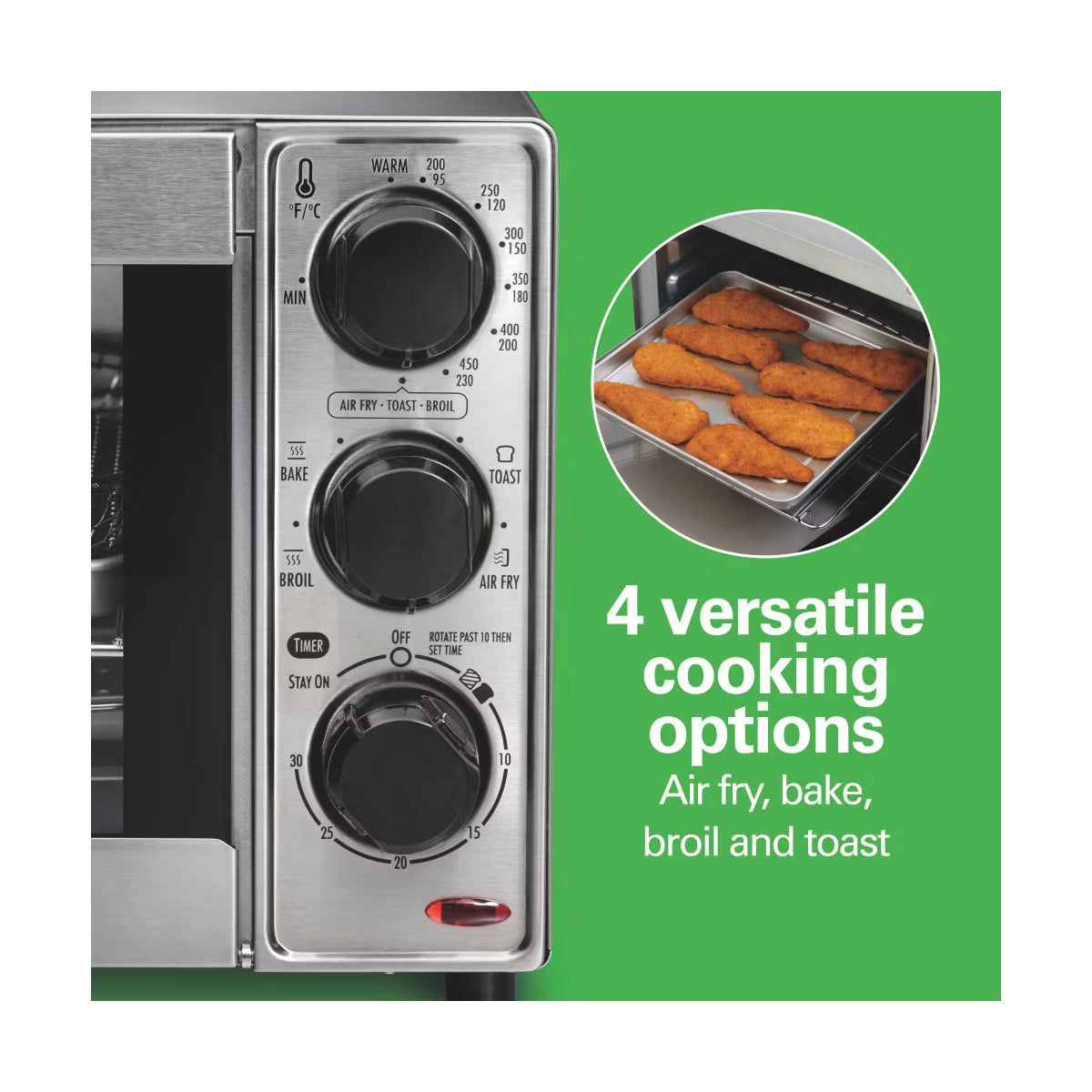 Toaster Oven – Sure-Crisp Air Fry Toaster Oven 31403 – Silver