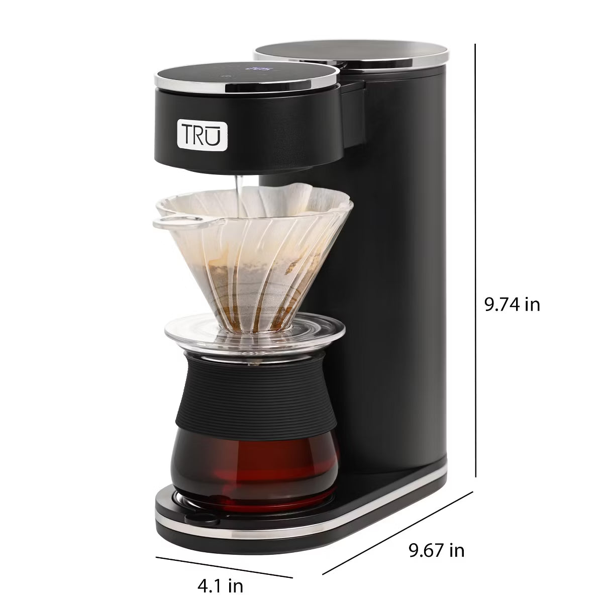 Coffee Maker – Culinvaro Automatic Pour Over Digital Control Coffee Maker with Optimized Brew Program