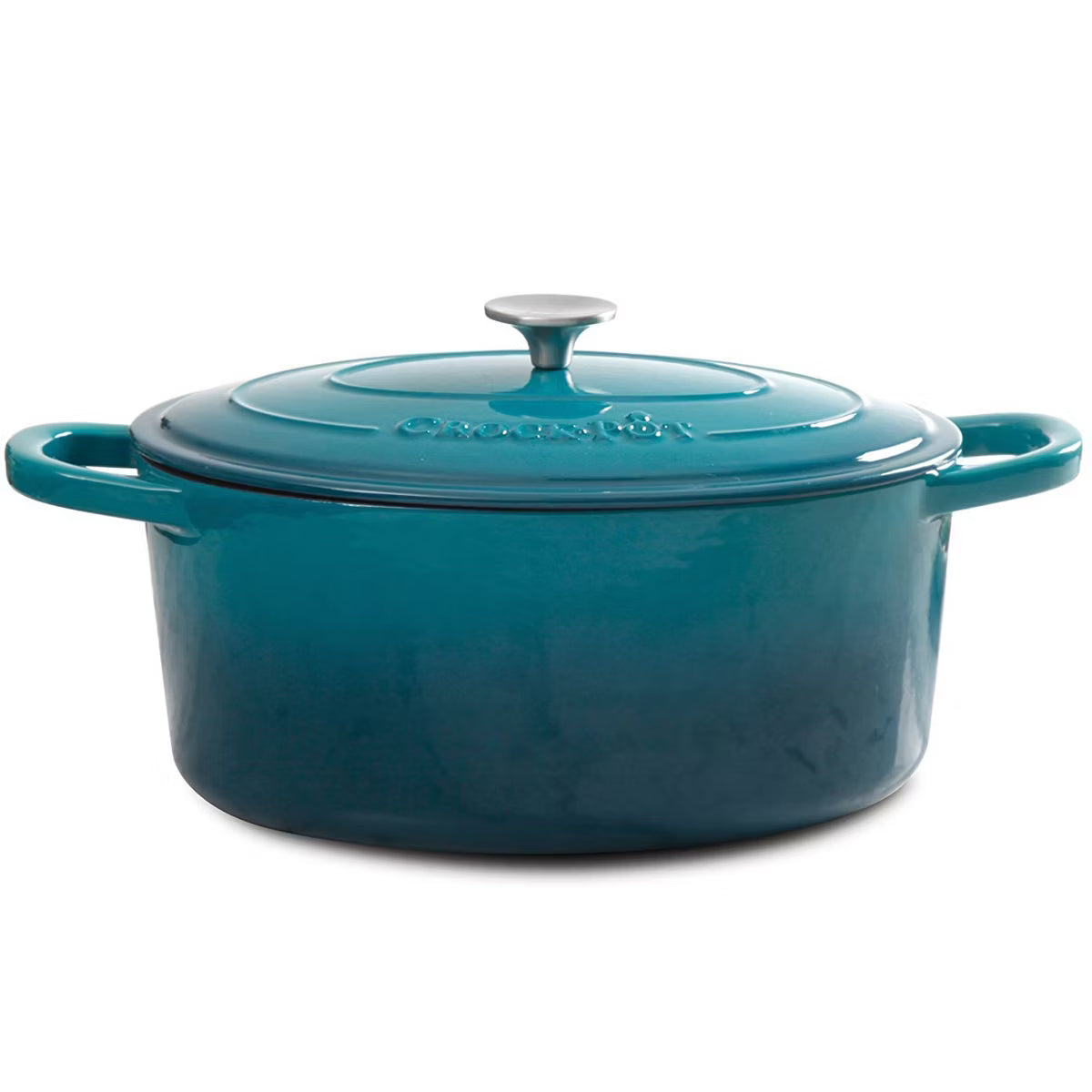 Dutch Oven – 7 Quart Enameled Cast Iron Oval Dutch Oven – Navy