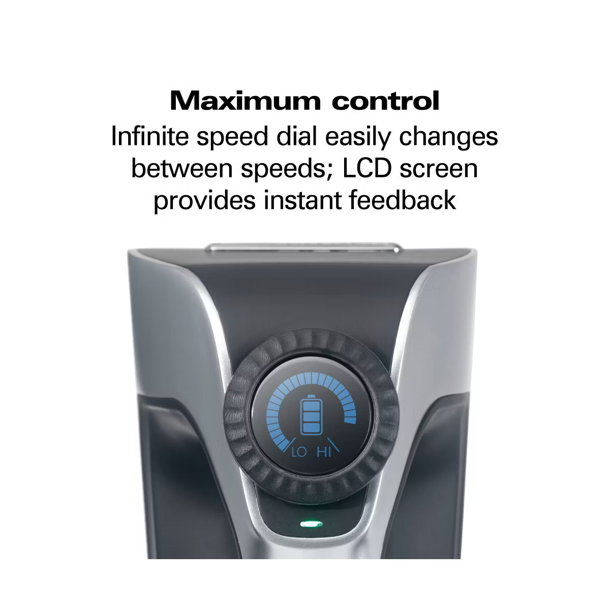Hand Mixer – Professional Cordless Hand Mixer with Infinite Speed – White