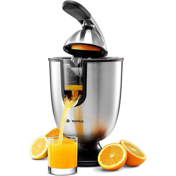 160W Premium Electric Citrus Juicer – Stainless Steel