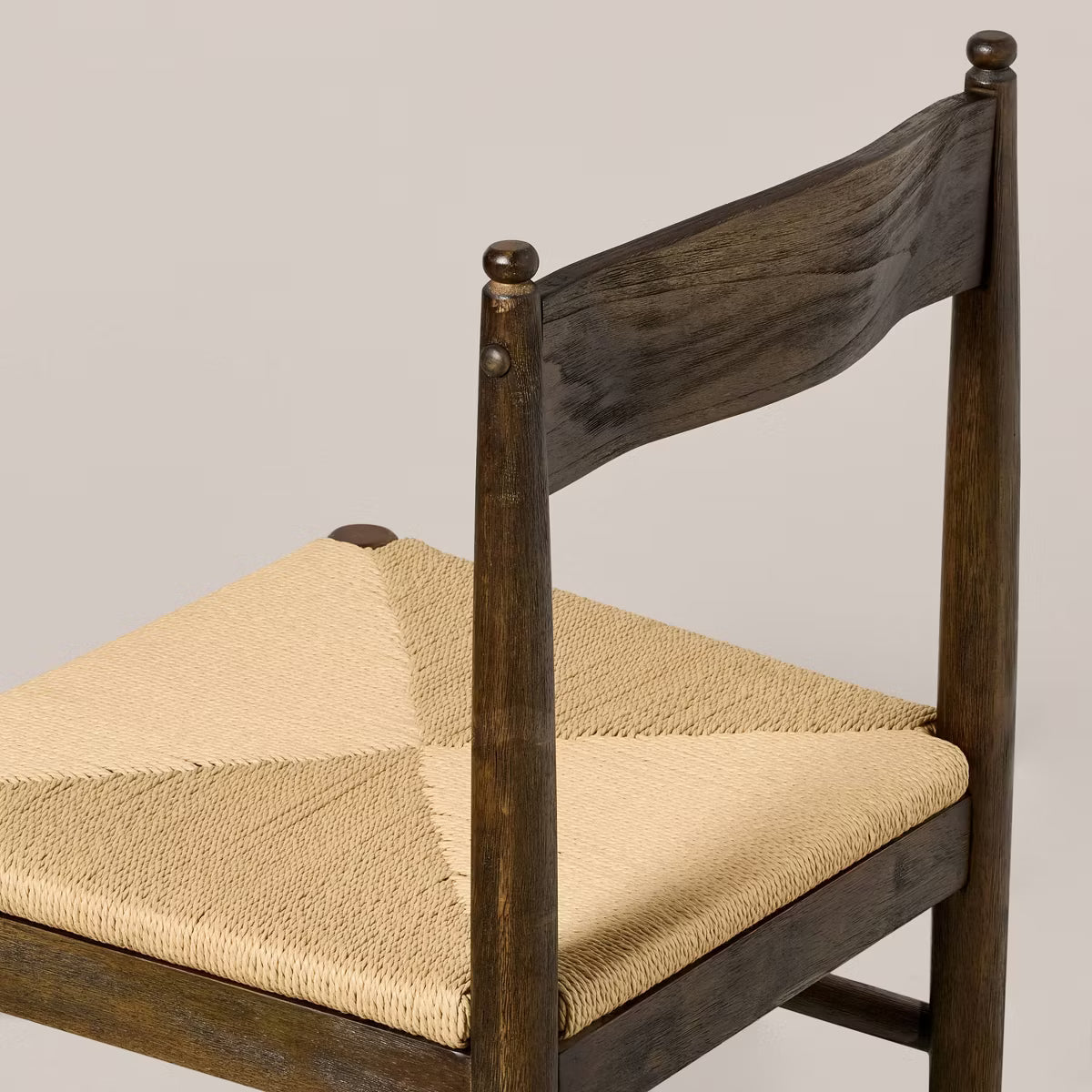 Dining Chair – Culinvaro Woven Dining Chair Aged Oak