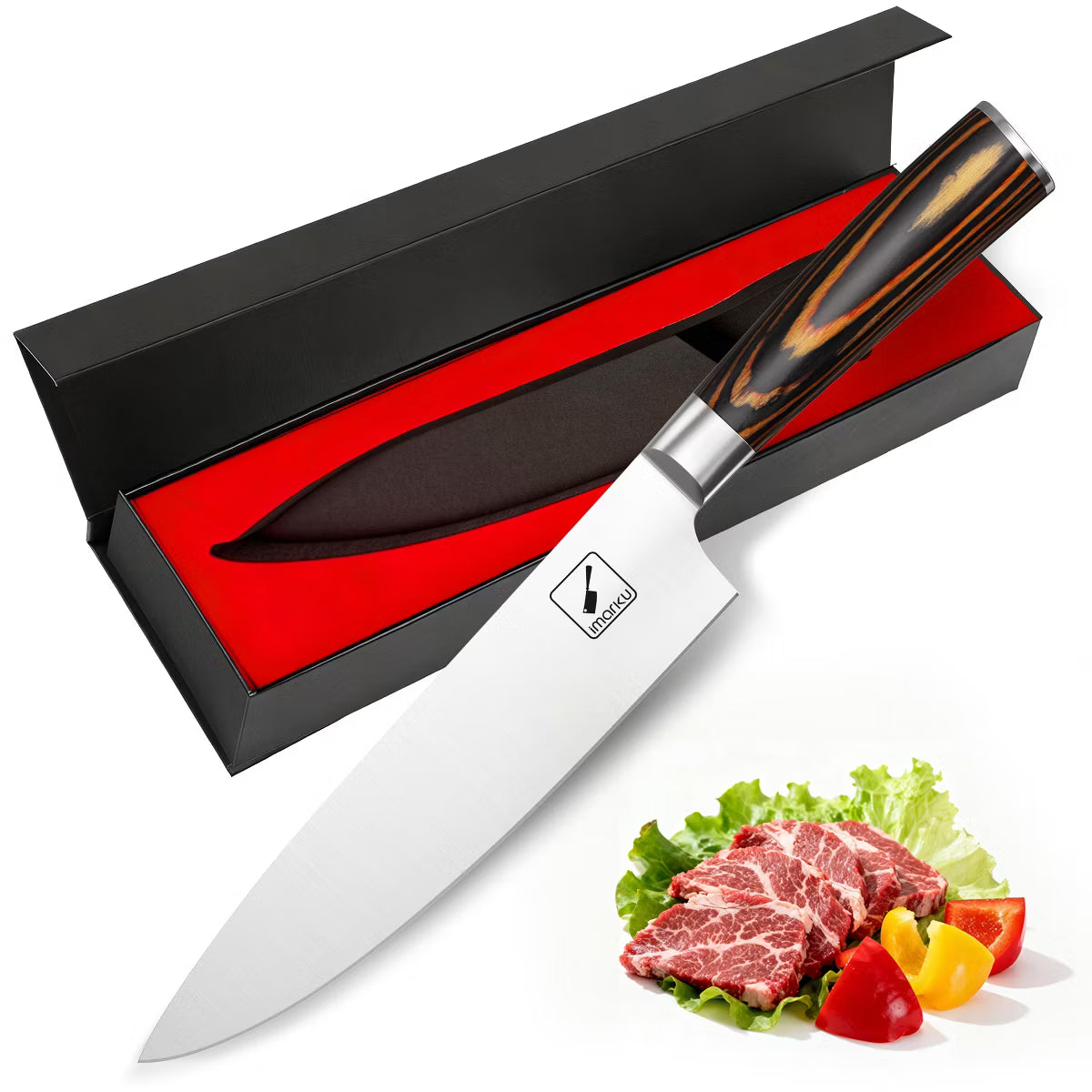 8 Inch Chef's Knives Japanese SUS440A Stainless Steel