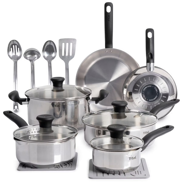 Cookware Set – Simply Cook 16pc Cookware Set – Silver