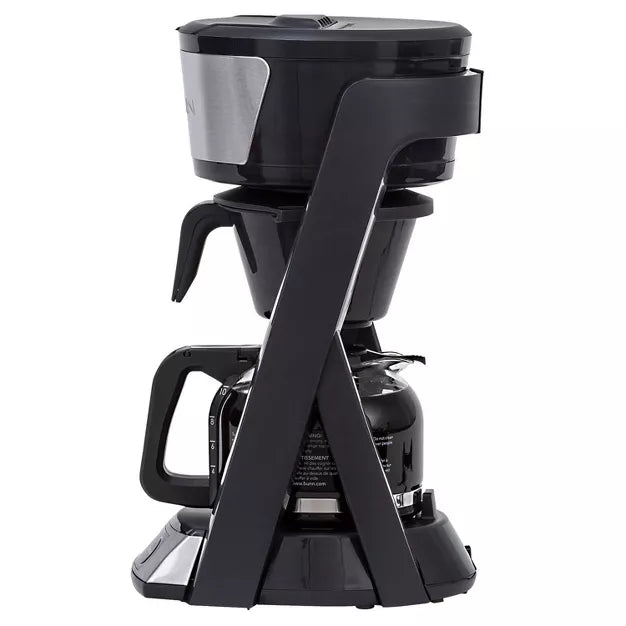 Drip Coffee Maker – Heat N' Brew 10 Cup Programmable Coffee Maker – Black