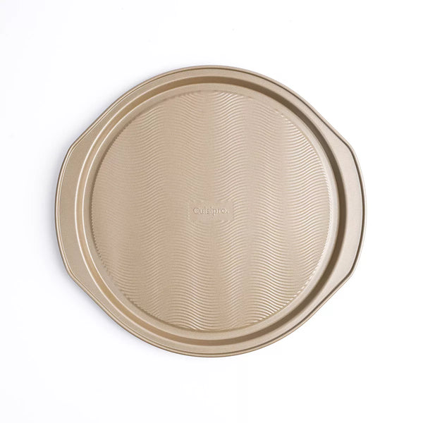Pizza Pan – 14-Inch Steel Nonstick Pizza Pan – Beige