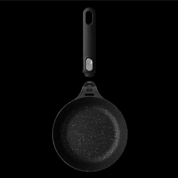 Cookware Set – 5Pc Cast Aluminum Non-stick Starter Cookware Set – Black
