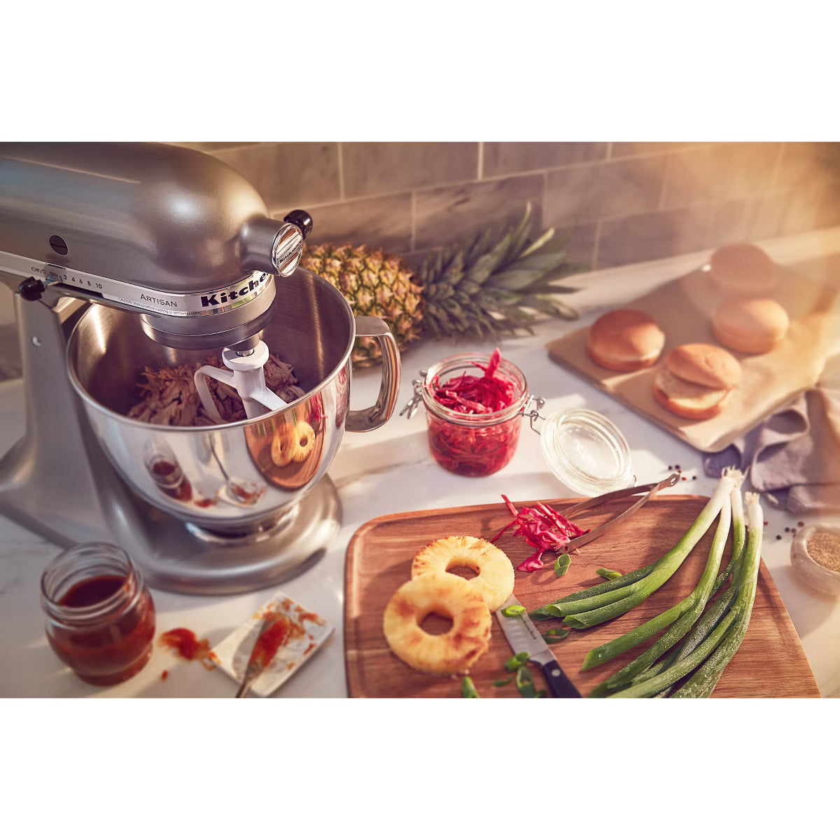 Stand Mixer – 10-Speed Stand Mixer Contour : 325W – Silver