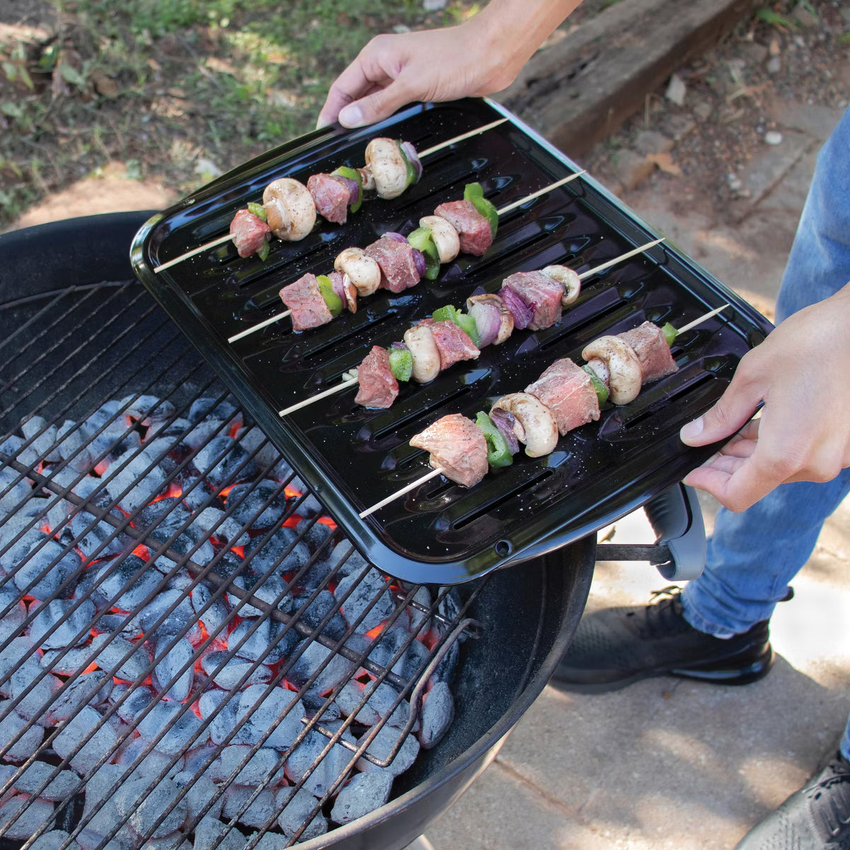 Broiling Pan – Heavy-Duty Porcelain Broiler Pan & Grill Set – 16.5 In. X 12.75 In.