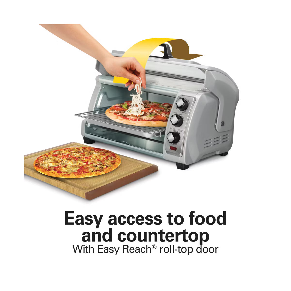 Toaster Oven – Easy Reach Toaster Oven 31127D – Silver